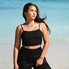 Luxe Top & Crop Top Set