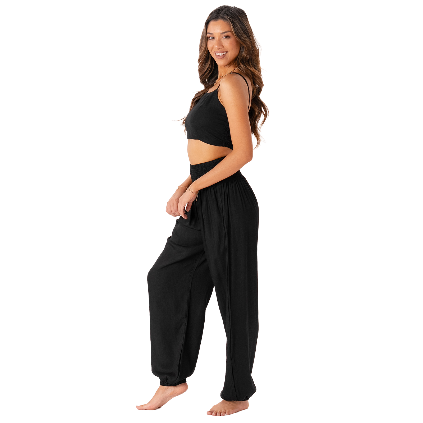Luxe Top & Crop Top Set
